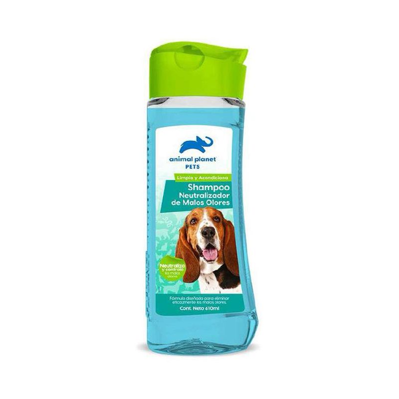 Shampoo para Perro Animal Planet Neutralizador de Malos Olores 610 ml
