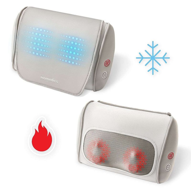 Almohada de Masaje Shiatsu con Función de Calor y Frío