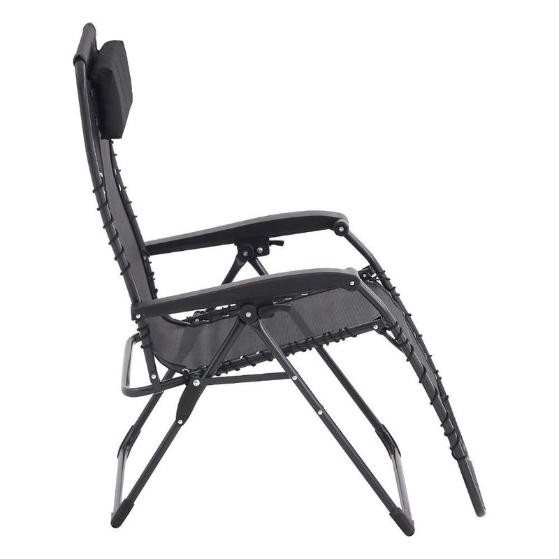 Silla de Jardín Gravedad Cero II Gris