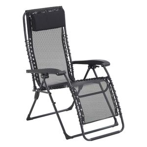 Silla de Jardín Gravedad Cero II Gris