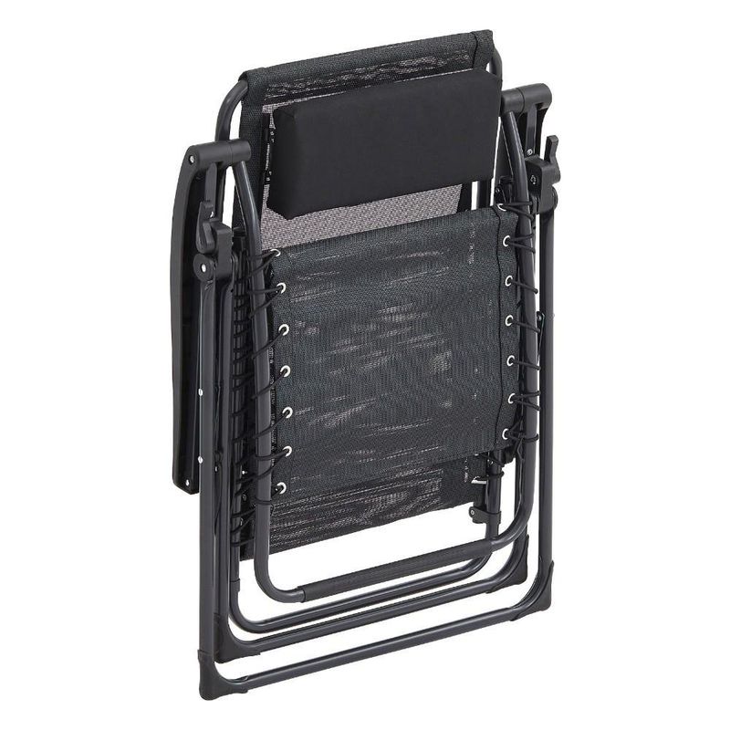 Silla de Jardín Gravedad Cero II Gris