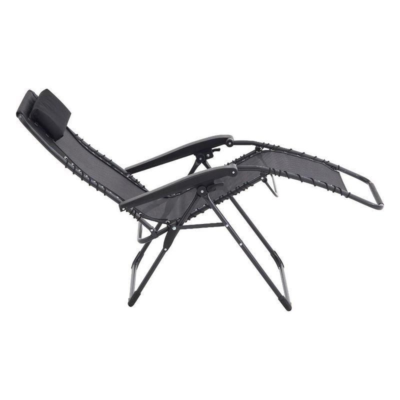 Silla de Jardín Gravedad Cero II Gris