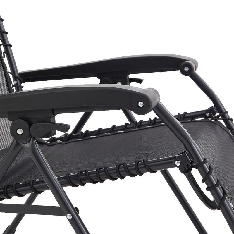 Silla de Jardín Gravedad Cero II Gris