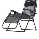 Silla de Jardín Gravedad Cero II Gris