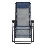 Silla de Jardín Gravedad Cero II Azul