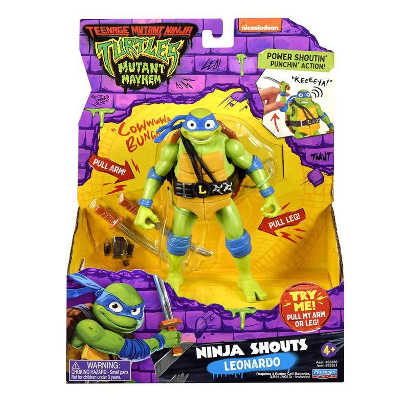 Figura De Lujo TMNT Movie Diseños Surtidos - Tortugas Ninja