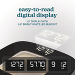 Báscula Digital Vidrio Templado 400 Lb con Pantalla LED
