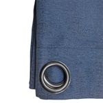 Cortina Blackout Jacquard Azul 140 x 240 cm