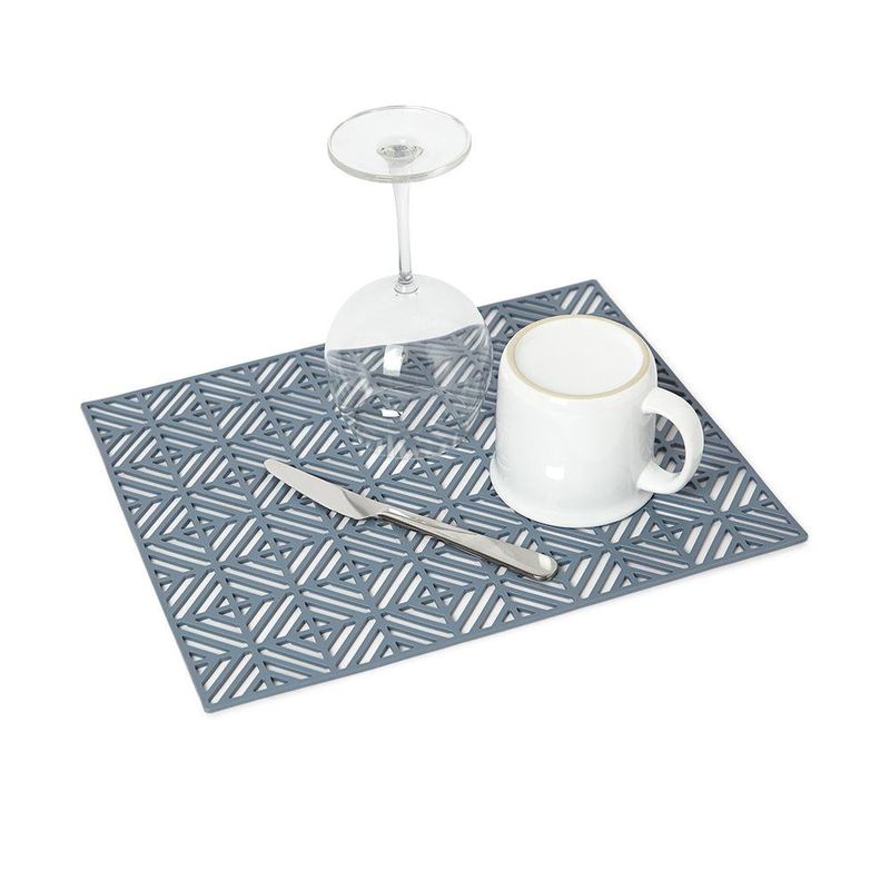 Alfombra para Lavatrastos Antideslizante Color Azul