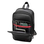 Bolso Cruzado Casual XL Hunter Resistente al Agua Color Negro