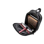 Bolso Cruzado Casual XL Hunter Resistente al Agua Color Negro