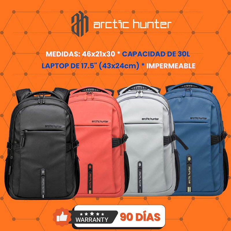 Mochila Urban Hunter Impermeable Color Azul