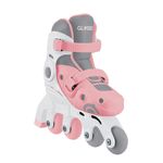 Patines Evolutivos 2 en 1 Talla Ajustable 30-33 Rosa Pastel