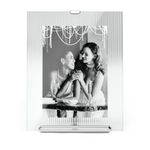 Marco para Fotos Flauta Cromado 5 x 7 Plg