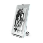 Marco para Fotos Flauta Cromado 5 x 7 Plg