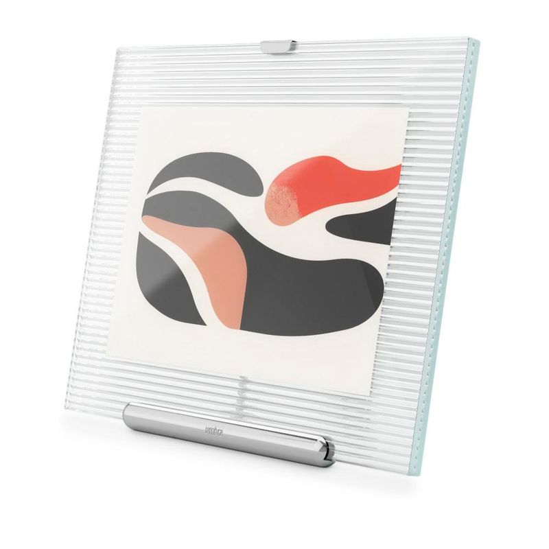 Marco para Fotos Flauta Cromado 5 x 7 Plg