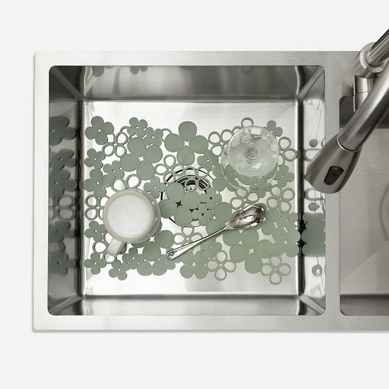 Alfombra para Lavatrastos Antideslizante Color Verde