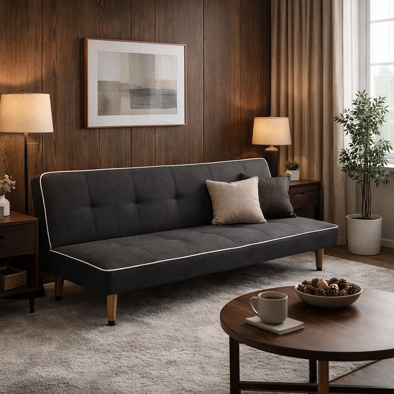 Sofá Cama Tom Café 176 cm