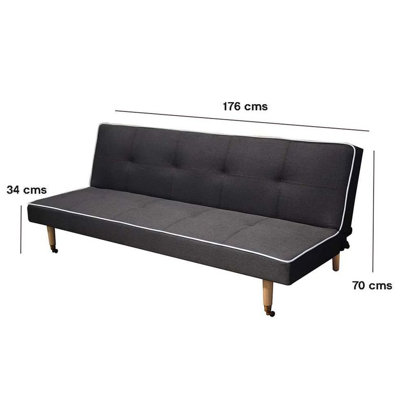 Sofá Cama Tom Café 176 cm