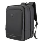 Mochila Adventure Hunter Expandible Color Negro