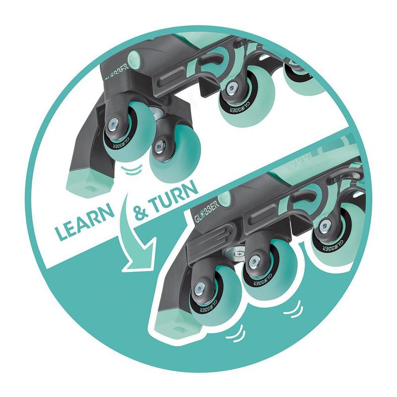 Patines Evolutivos 2 en 1 Talla 30-33 Verde Menta