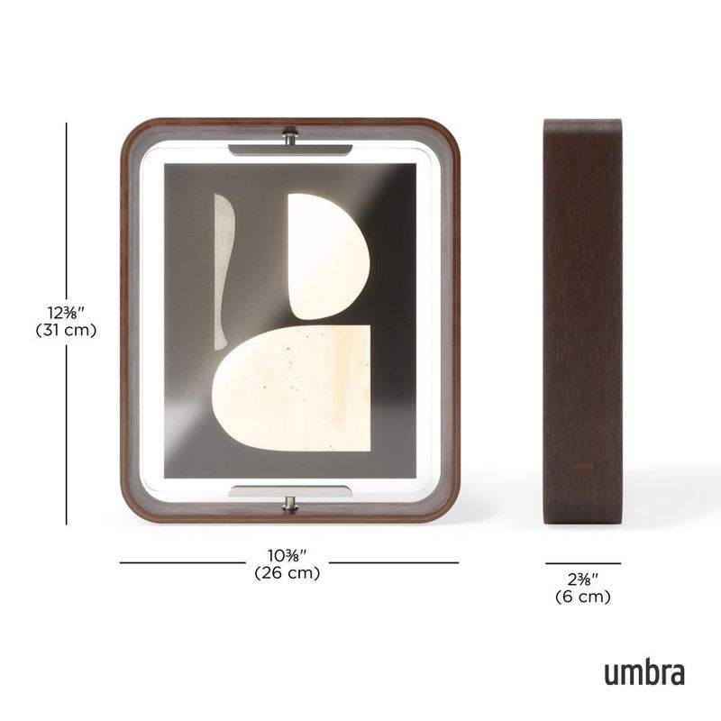 Marco para Fotos 360° Nuez 8 x 10 Plg