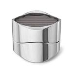 Joyero Cubo Cromado Organizador de Joyería