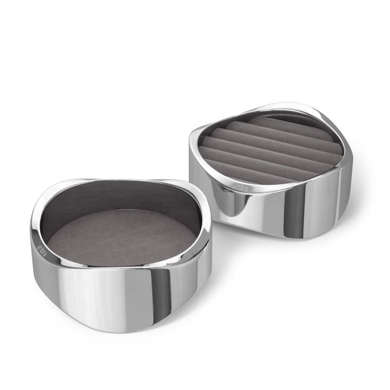 Joyero Cubo Cromado Organizador de Joyería