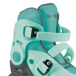 Patines 2 en 1 para Niños Talla Ajustable 26-29 Verde Menta