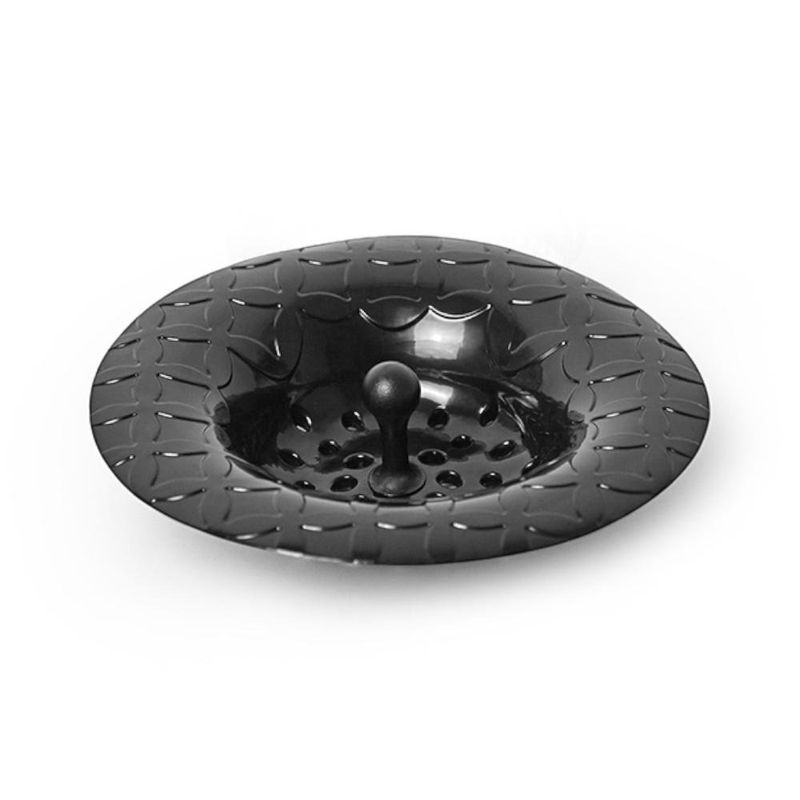 Colador para Lavatrastos Flexible Color Negro