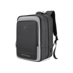 Mochila Adventure Hunter Color Negro con Gris