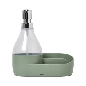 Dispensador de Jabón para Lavatrastos con Base Verde