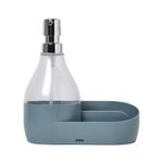 Dispensador de Jabón para Lavatrastos con Base Azul