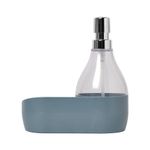 Dispensador de Jabón para Lavatrastos con Base Azul