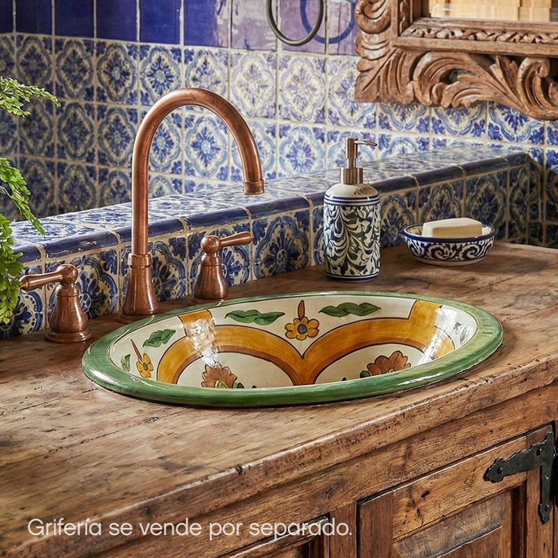 Lavamanos Ovalado Mediano Empotrable San José Barcelona