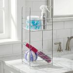 Estantería Metálica de 2 Niveles 16 X 40 Cm