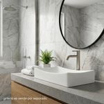 Lavamanos de Sobreponer Blanco Redondo Canova