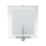 Marco para Fotos Flauta Cromado 8 x 10 Plg