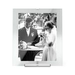 Marco para Fotos Flauta Cromado 8 x 10 Plg