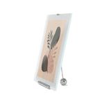 Marco para Fotos Flauta Cromado 8 x 10 Plg