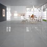 Piso Cerámico Faro Pulido Rectificado de 60 x 60 cm Color Gris