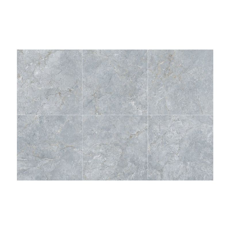 Piso Cerámico Faro Pulido Rectificado de 60 x 60 cm Color Gris