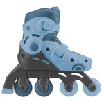 Patines en Línea 2-en-1 Talla Ajustable 30-33 Color Azul