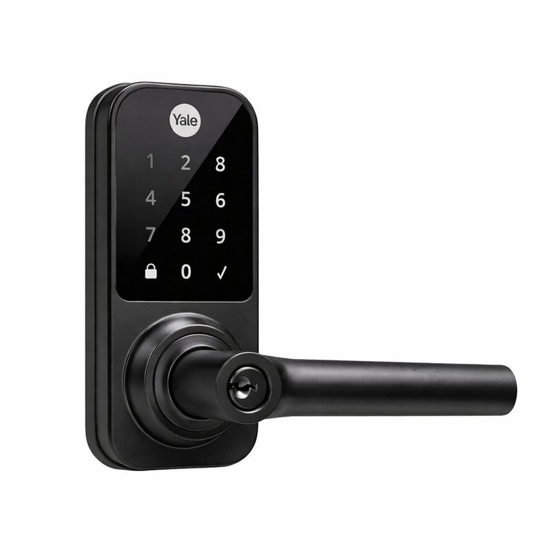 Cerradura Digital Yale YDL120 con Teclado Táctil Color Negro