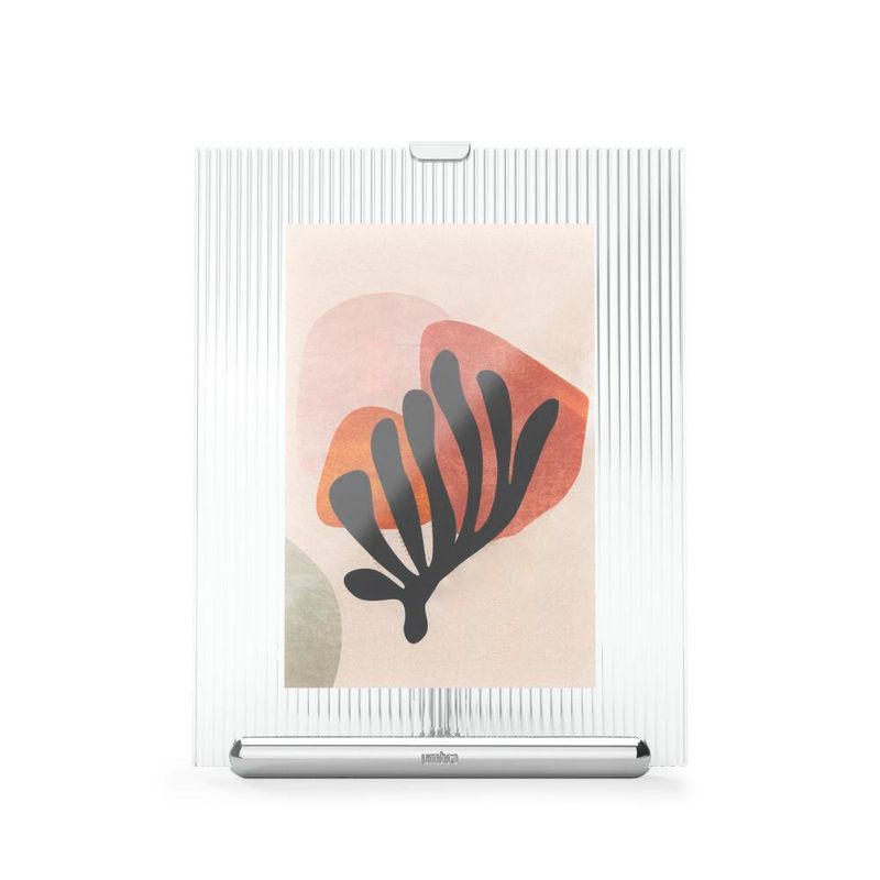 Marco para Fotos Flauta Cromado 4 x 6 Plg