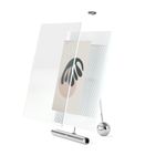 Marco para Fotos Flauta Cromado 4 x 6 Plg