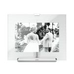 Marco para Fotos Flauta Cromado 4 x 6 Plg