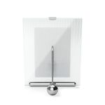 Marco para Fotos Flauta Cromado 4 x 6 Plg