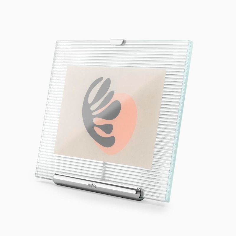 Marco para Fotos Flauta Cromado 4 x 6 Plg