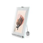 Marco para Fotos Flauta Cromado 4 x 6 Plg